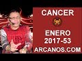 Video Horscopo Semanal CNCER  del 31 Diciembre 2017 al 6 Enero 2018 (Semana 2017-53) (Lectura del Tarot)