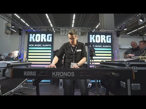 video Korg Kronos LS Review