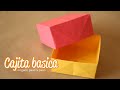 1 - Como Hacer Caja Origami BASICA Y FACIL