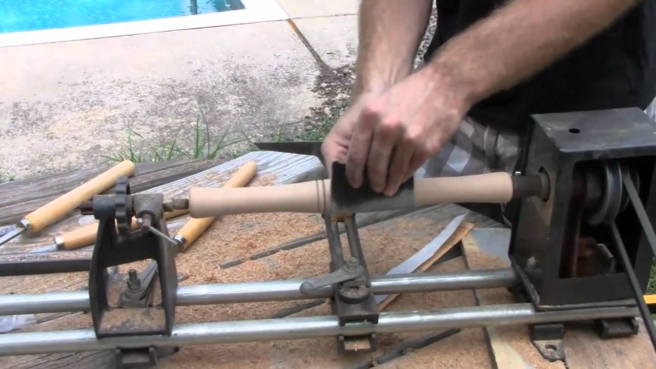 HOW TO USE A WOOD LATHE YouTube