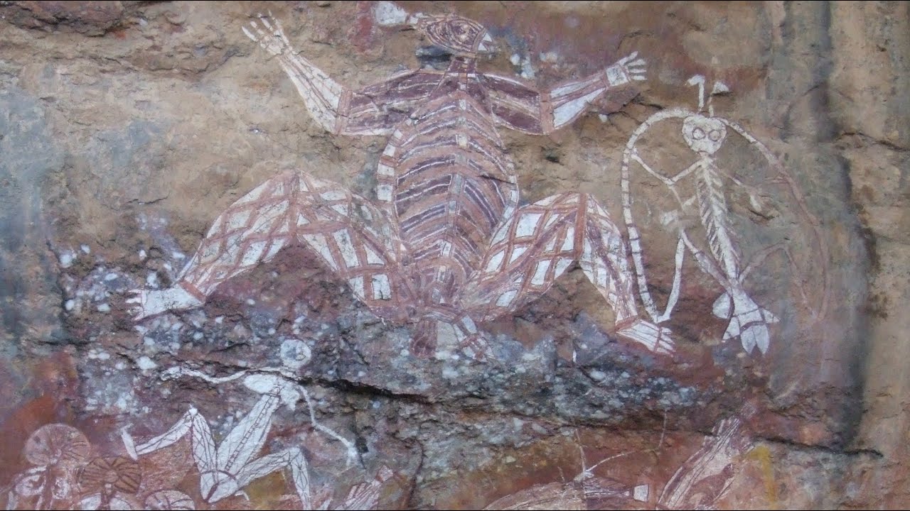 Aboriginal Rock Art | Ancient Cave Paintings, Kakadu - YouTube