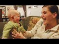Funny Baby Copying Her Mom
