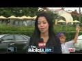 Cute crying kids disturb live television