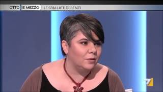 Michela Murgia vs Daniela Santanchè - Otto e mezzo La7 21/1/2014