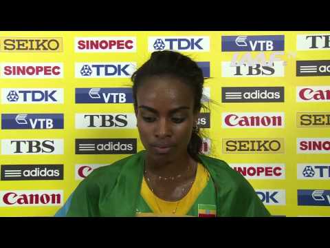 Interview with Genzebe DIBABA - World Indoor Championships