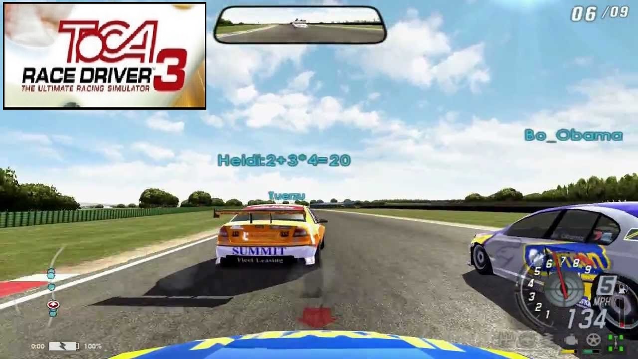 toca race driver 3 gameplay