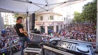 Jerusalem street party - Cosmosis loves israel!