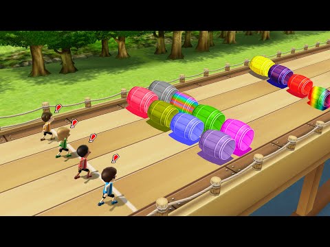Wii Party - All Funny Minigames #8 (PLAY GAME) MARIO CRAZY