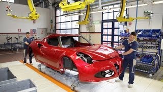 Así se fabrica el Alfa Romeo 4C