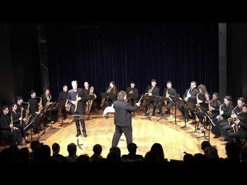 Danzón 6 Arturo Márquez Carl-Emmanuel Fisbach Mallorca Saxophone Orchestra conducted by Henrie Adams