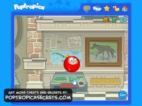 Poptropica Cheats - Cryptids Island Walkthrough Part 1 - YouTube