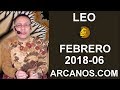 Video Horscopo Semanal LEO  del 4 al 10 Febrero 2018 (Semana 2018-06) (Lectura del Tarot)
