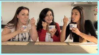 Yoghurt challenge met bff's Awisa en Tatjana