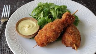 City Chicken Recipe - Mock Chicken Drumsticks Made with Pork