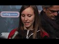Draw 9 Media Scrum - 2013 Scotties Tournament of Hearts
