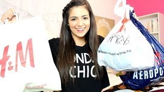 Fall/Winter Clothing Haul! (H&M, Urban Outfitters, Aero + more!)