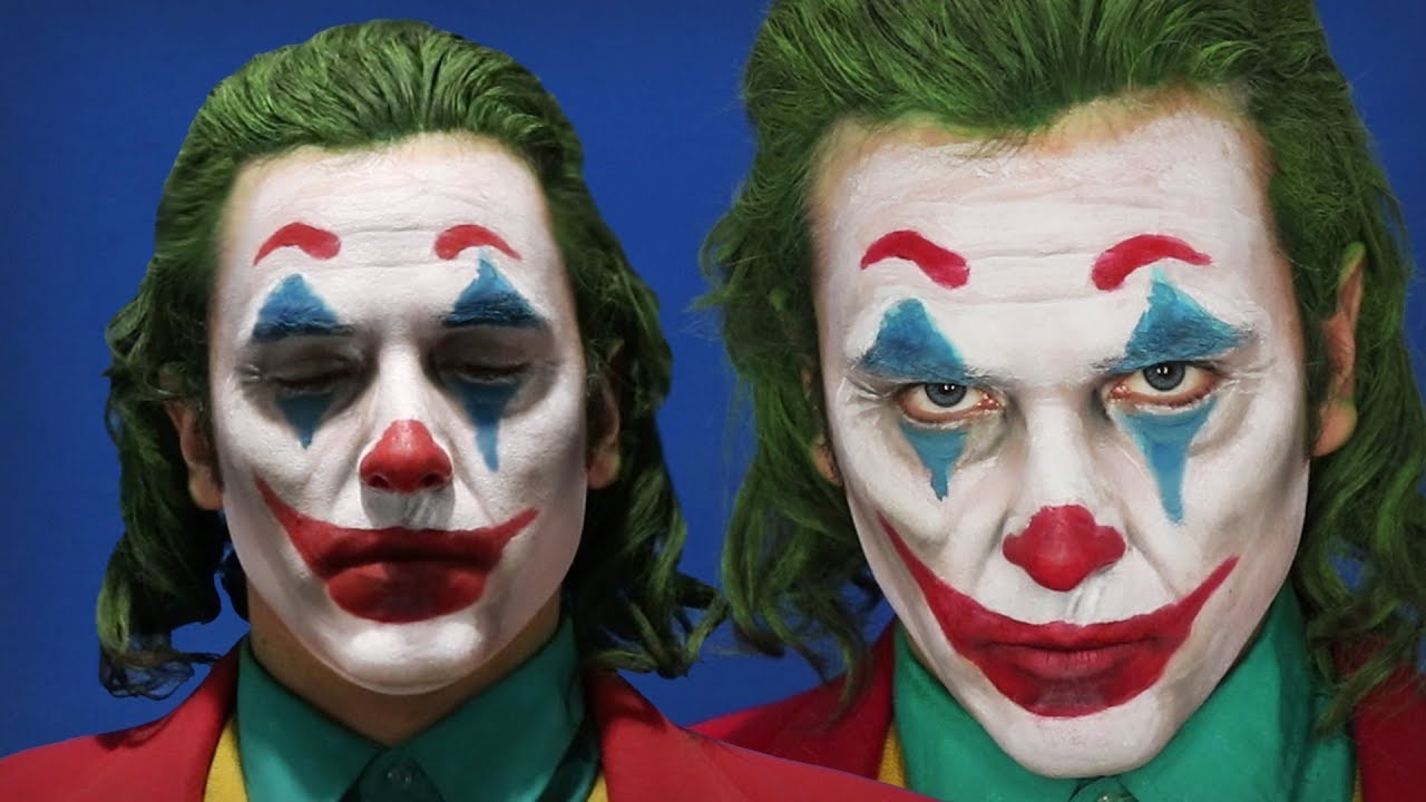 Joaquin Phoenix as the Joker Makeup Tutorial | Tina Kosnik. 