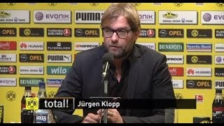 PK zum Spiel BVB - VfB Stuttgart: Klopp verlängert bis 2018