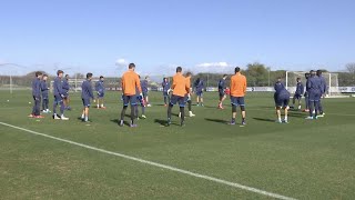 TRAINING | L'allenamento degli azzurri in vista di Barcellona - Napoli