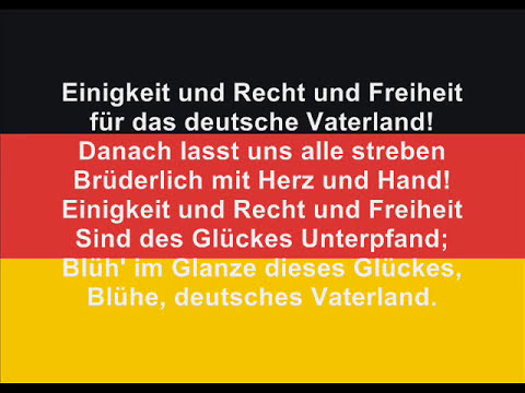 german national anthem translation