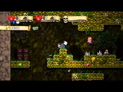 Spelunky 3-Player COOP EP 01: The Beginning