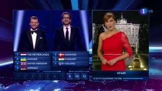 Carolina Casado - Votos de España en Eurovision 2014 (A cup of café con leche in plaza mayor)