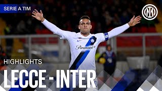 FOUR GOALS IN LECCE 💥🖤💙??? | LECCE 0-4 INTER | HIGHLIGHTS | SERIE A 23/⚫🔵🇬🇧??????