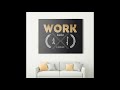 Work Harder - Motivational Canvas Wall Art