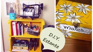 D.I.Y. Decorando o Quarto - Estante