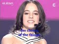 Alizee - J'en Ai Marre (Live, Sexy & with Lyrics)