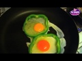 Plat - Comment cuisiner des œufs au plat dans une robe de poivron