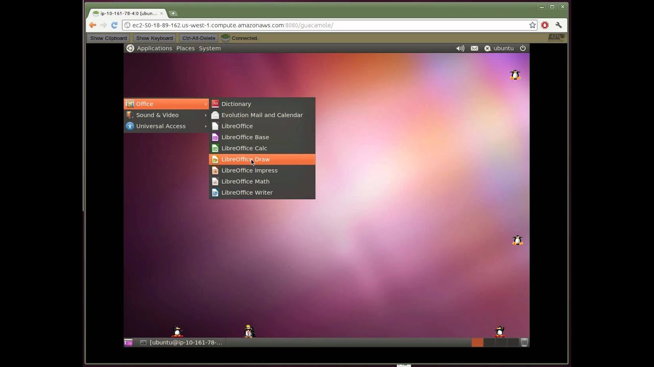Guacamole 0.4.0 on Amazon EC2 - YouTube