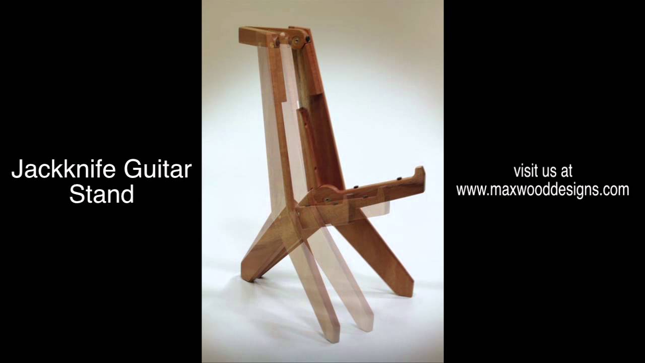Wood Guitar Stand Designs