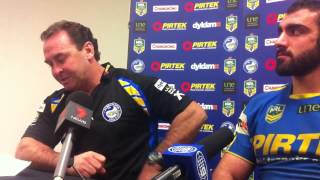 WLF TV: #NRLparsou - Eels presser