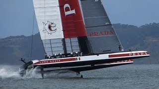 Louis Vuitton Cup: Round Robin 1-3: Luna Rossa Challenge by Forfeit, July 11 2013