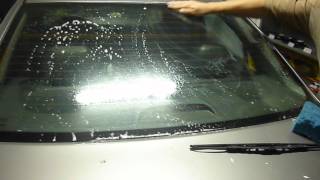 Como remover respingos de tinta da pintura do carro usando massa de vidraceiro (metodo mais simples)