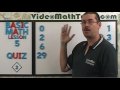 Basic Math: Lesson 5 - Factors, Multiples & Divisibility