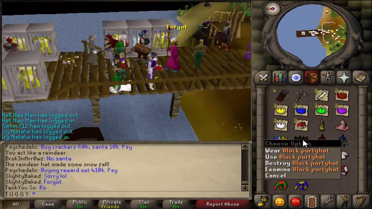 Runescape 3 item slots