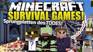 Sprungplatten des TODES! - mit Zombey & Taddl - Minecraft Survival Games | ungespielt