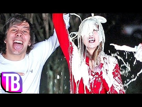 EGGNOG SHOWER CHALLENGE!