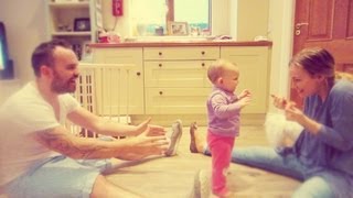 BABY LEARNS TO WALK!