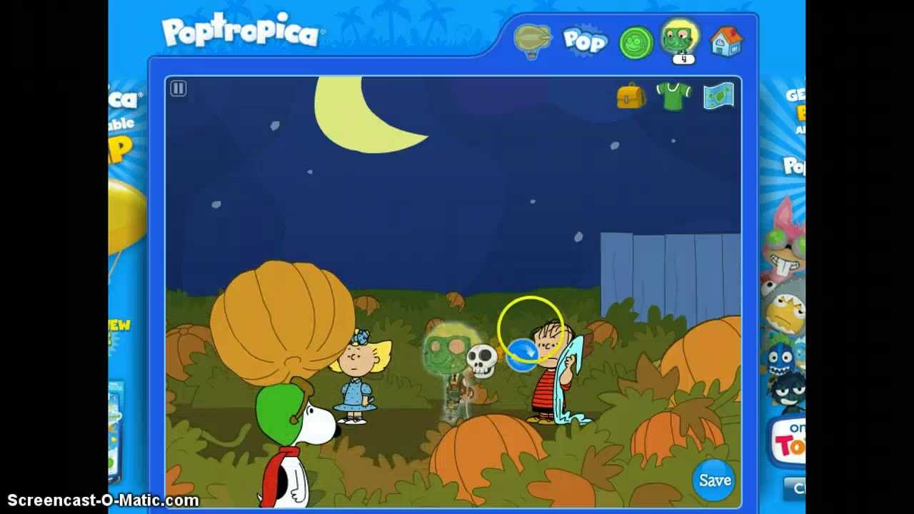 Poptropica: Great Pumpkin Island Full Walkthrough - YouTube