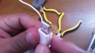 Reparar un cable USB