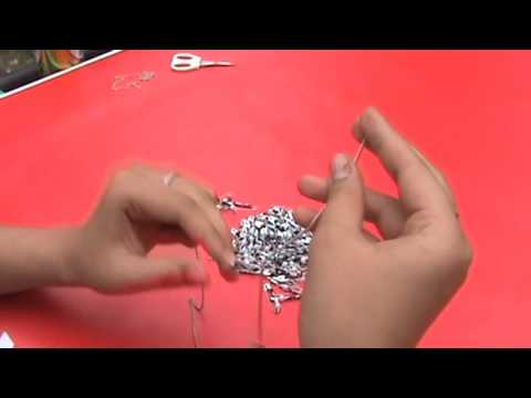 Мастер класс по созданию украшения из булавок
