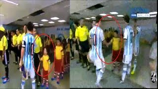 Vídeo de la verdad sobre el saludo de Lionel messi a un niño