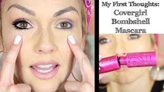 My First, First Impression Video: COVERGIRL Bombshell Mascara