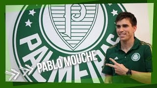 Pablo Mouche assina com o Palmeiras e manda recado para a torcida