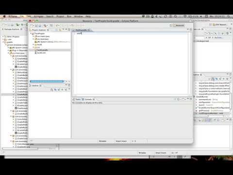 gradle eclipse plugin - YouTube