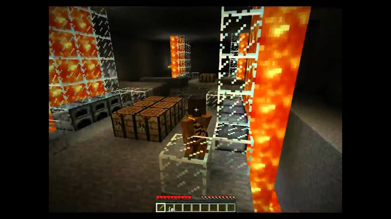 Minecraft survival: Super hostile map - Sea of flame II (3.část ...