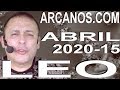 Video Horóscopo Semanal LEO  del 5 al 11 Abril 2020 (Semana 2020-15) (Lectura del Tarot)